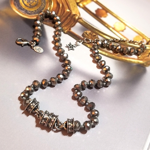 KIRK'S FOLLY Sparkling Crystal Necklace - Picture 3 of 8